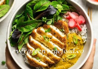 Fish KATSU Vegetarian (素魚排)